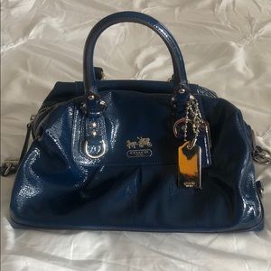 Coach Navy Handbag